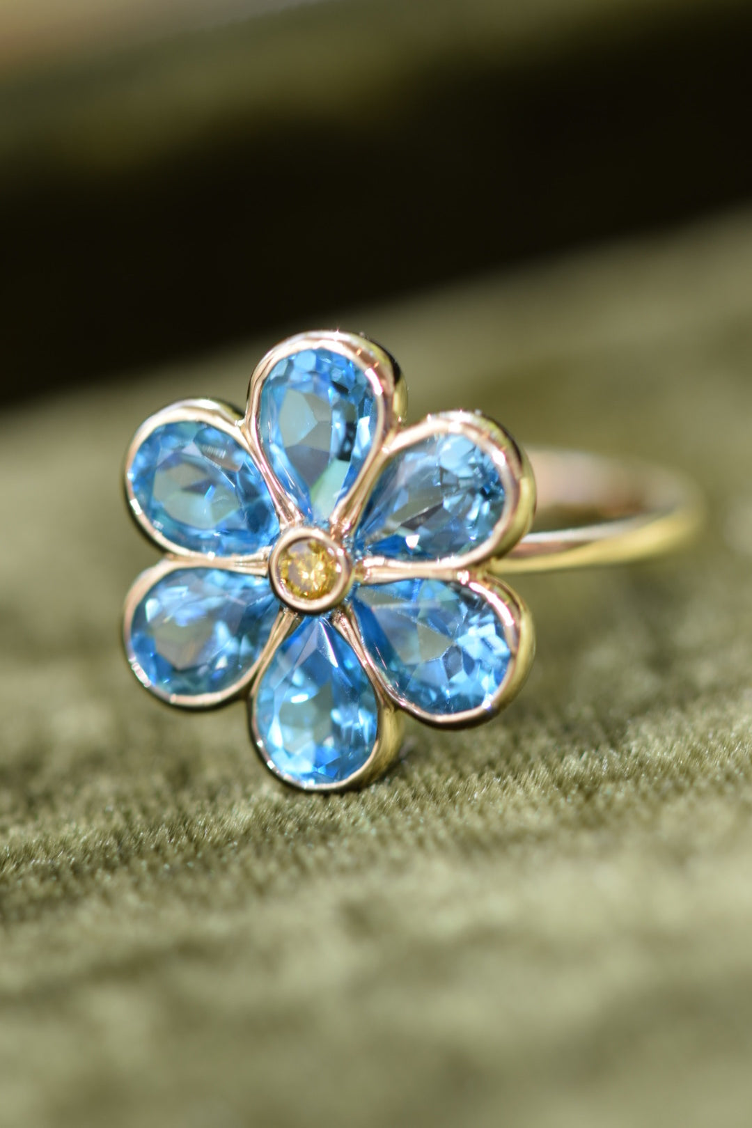 After: Delicate solitaire pendant