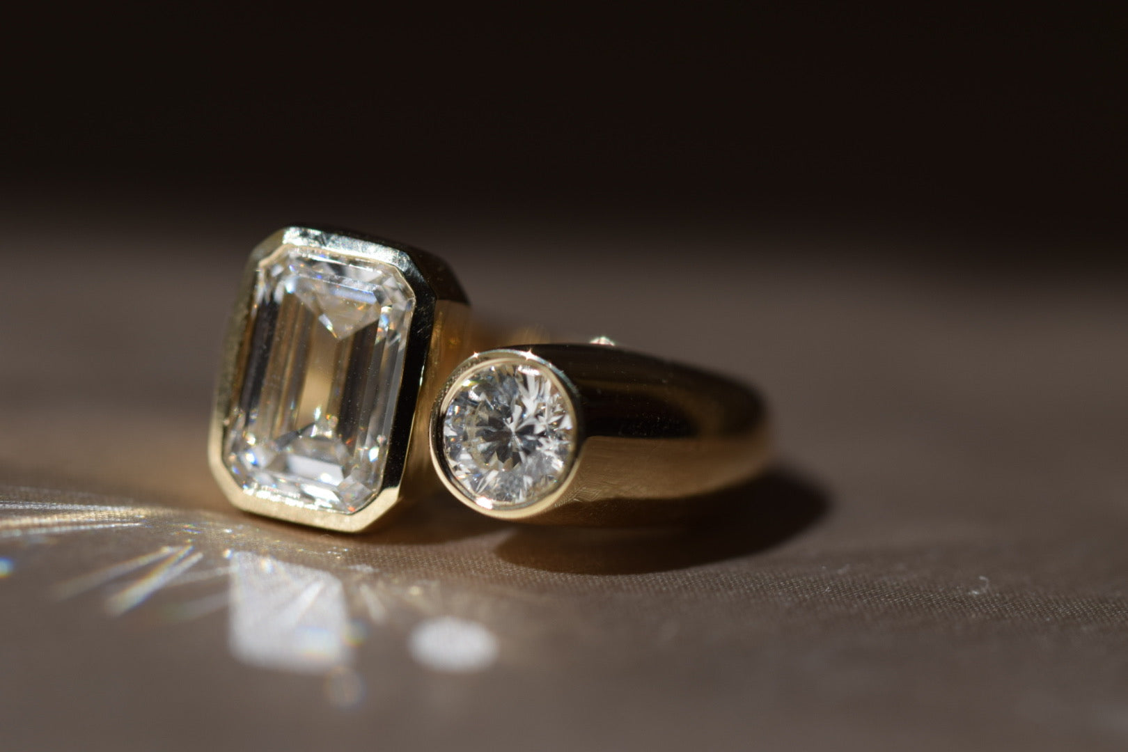 Before: Original heirloom art deco ring