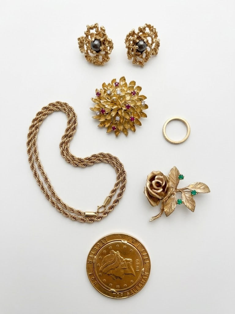 Before: Original heirloom art deco ring